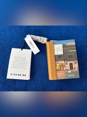 Coach Book Charm- Welcome to the Hyunam-dong Bookshop NWT
